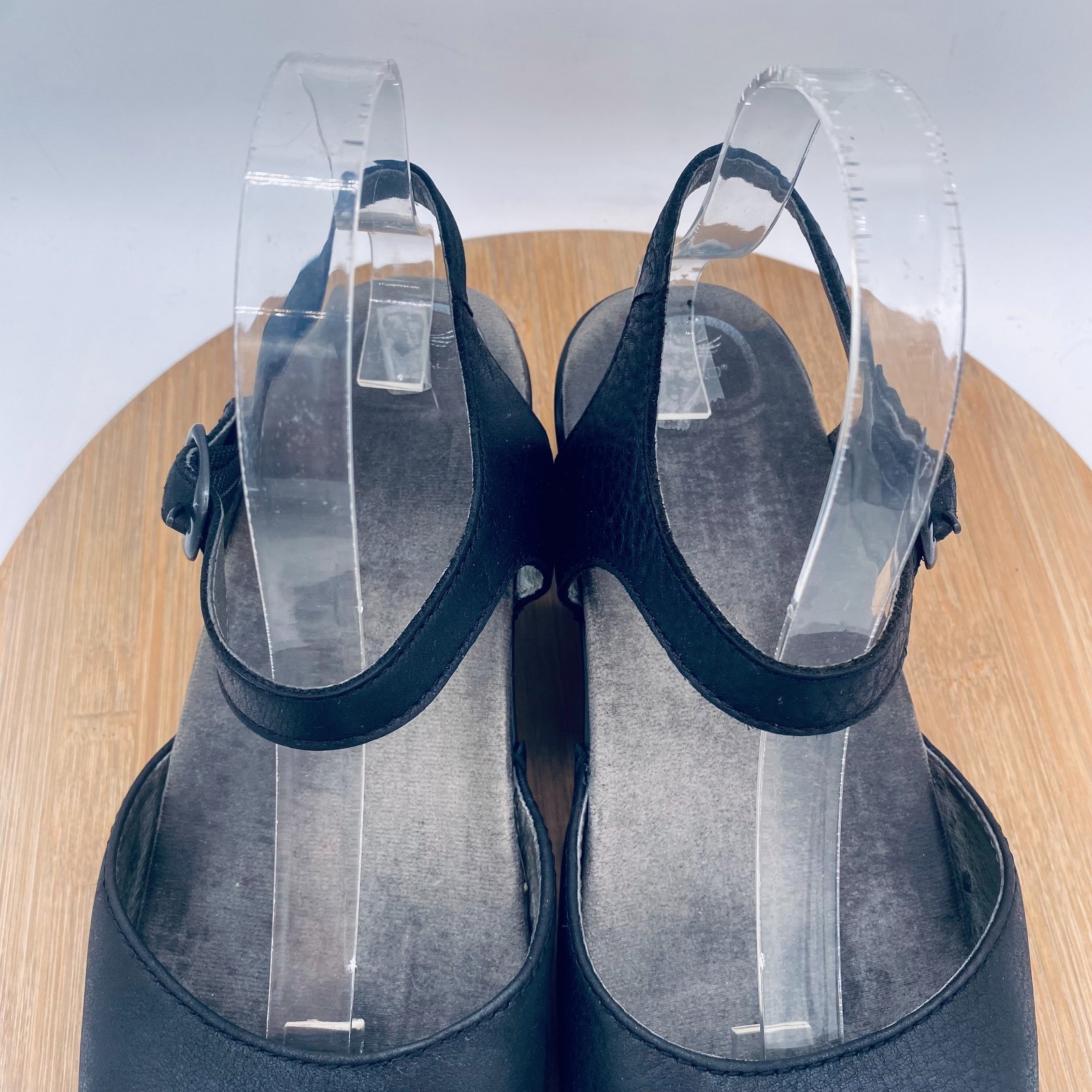 Dansko Mary Jane Shoes Womens 9 40 Black Leather Comfort Sam Cottagecore