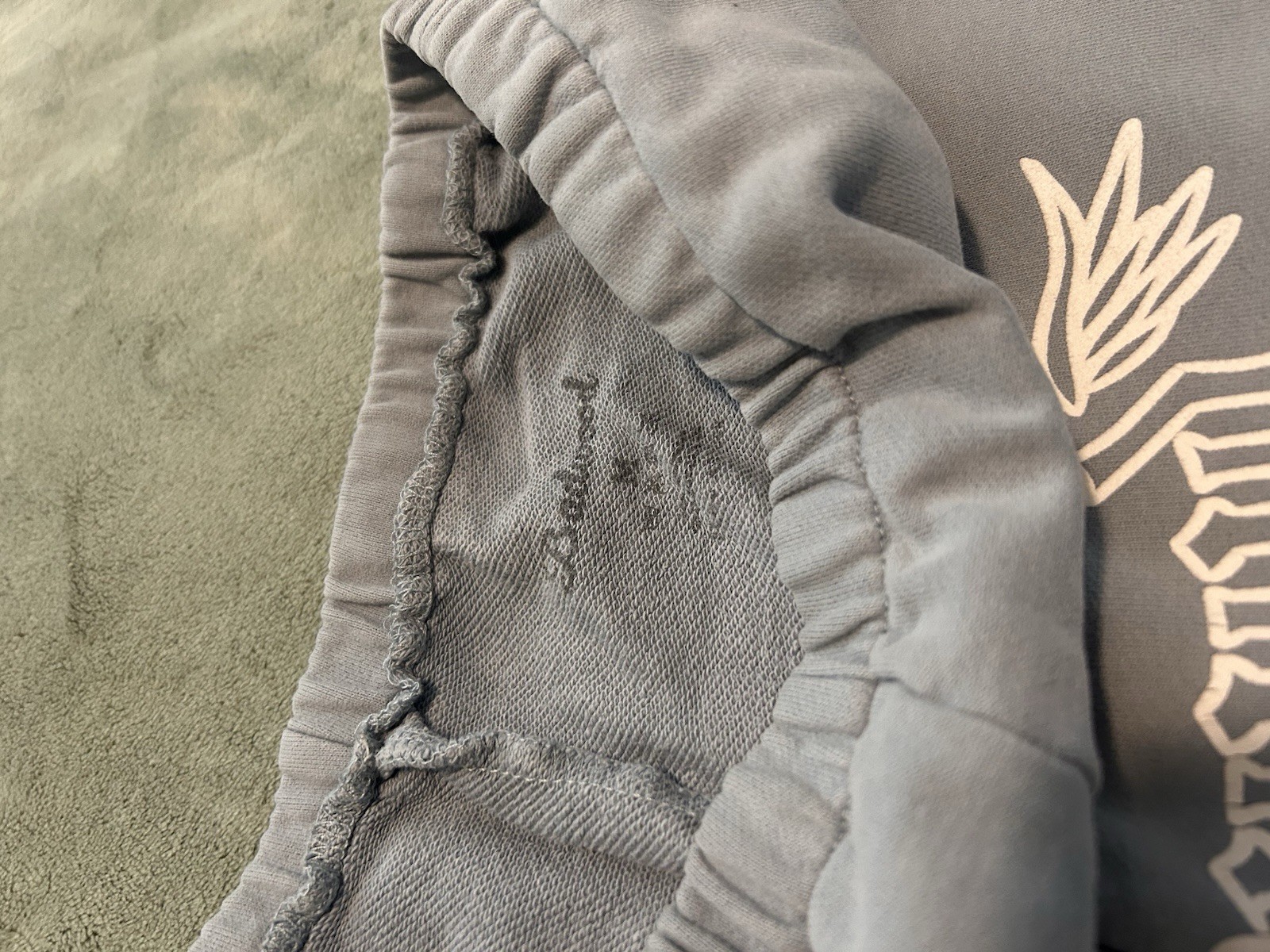 Limited Edition Badwood Jogger Sweatpants M Baby Blue Angel Logo