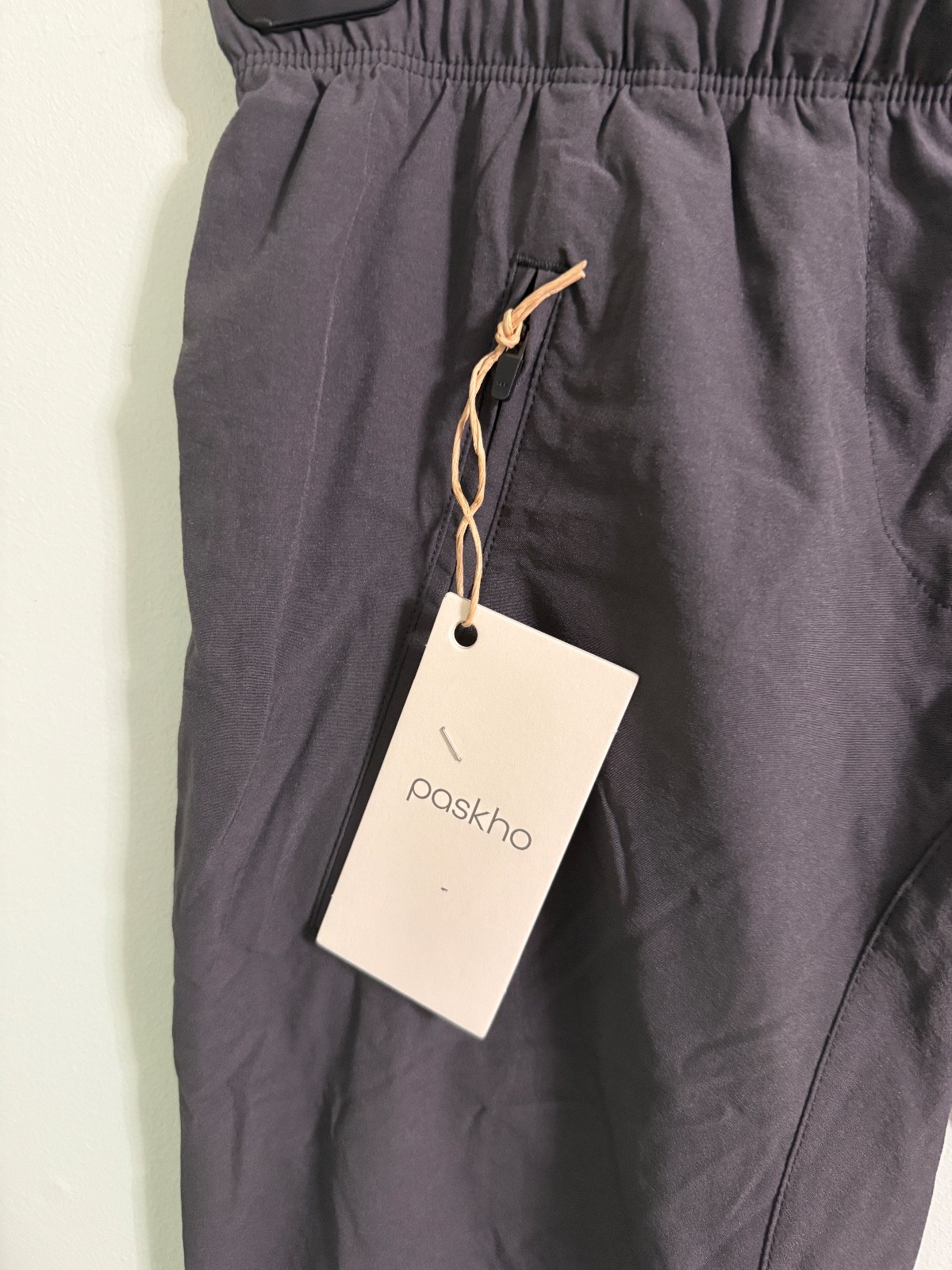 NWT Paskho Purity Meticulous Lightweight Travel Pant in Caviar Size X-Small