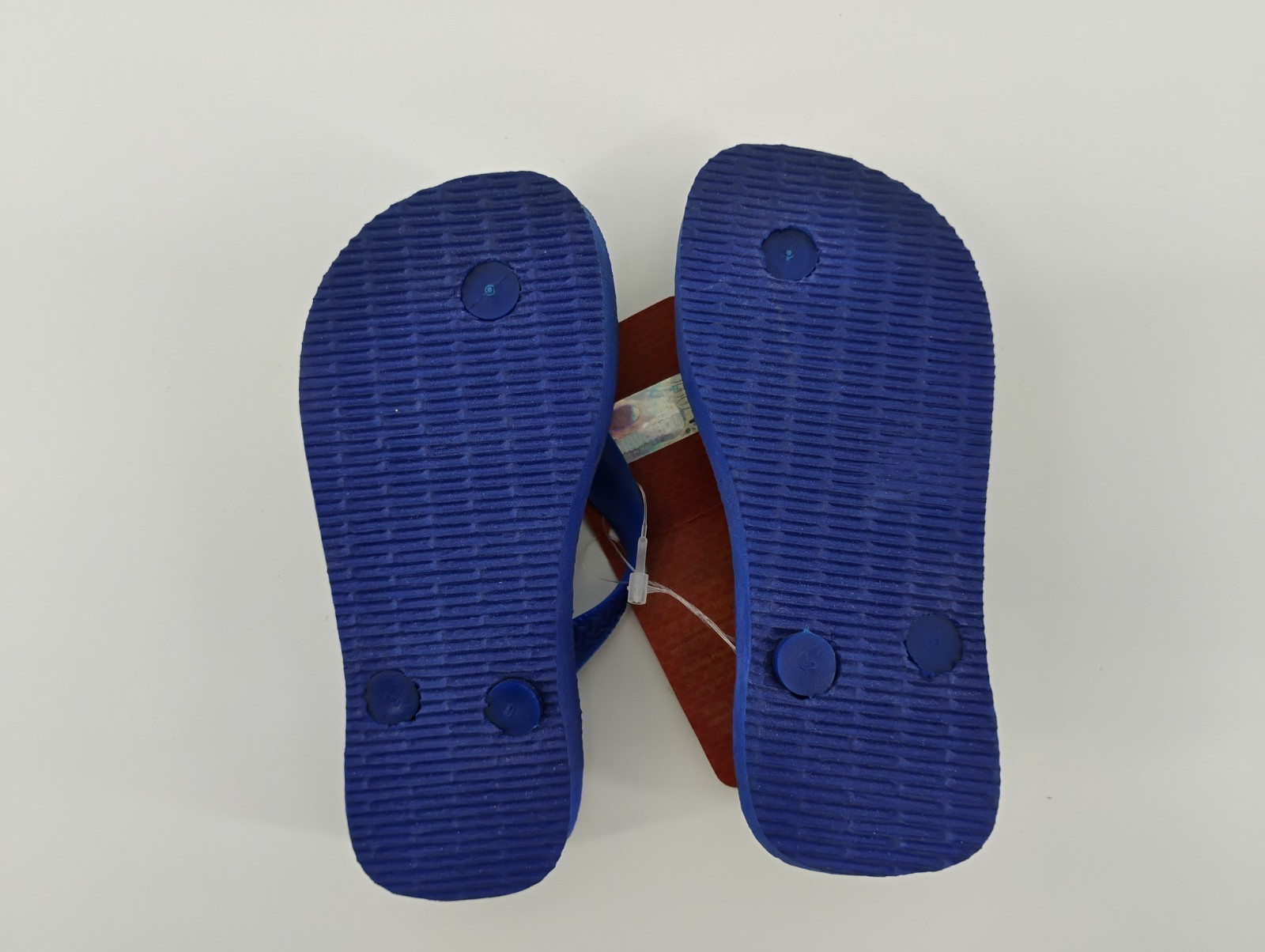 NEW Havaianas Marine Blue Thong Flip Flops, Size 9/10C (25-26) Unisex