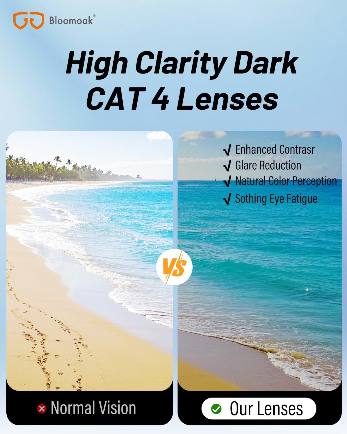 Black Polarized Sunglasses Super Dark CAT 4 UV400 – Wrap Around Sport – Ideal