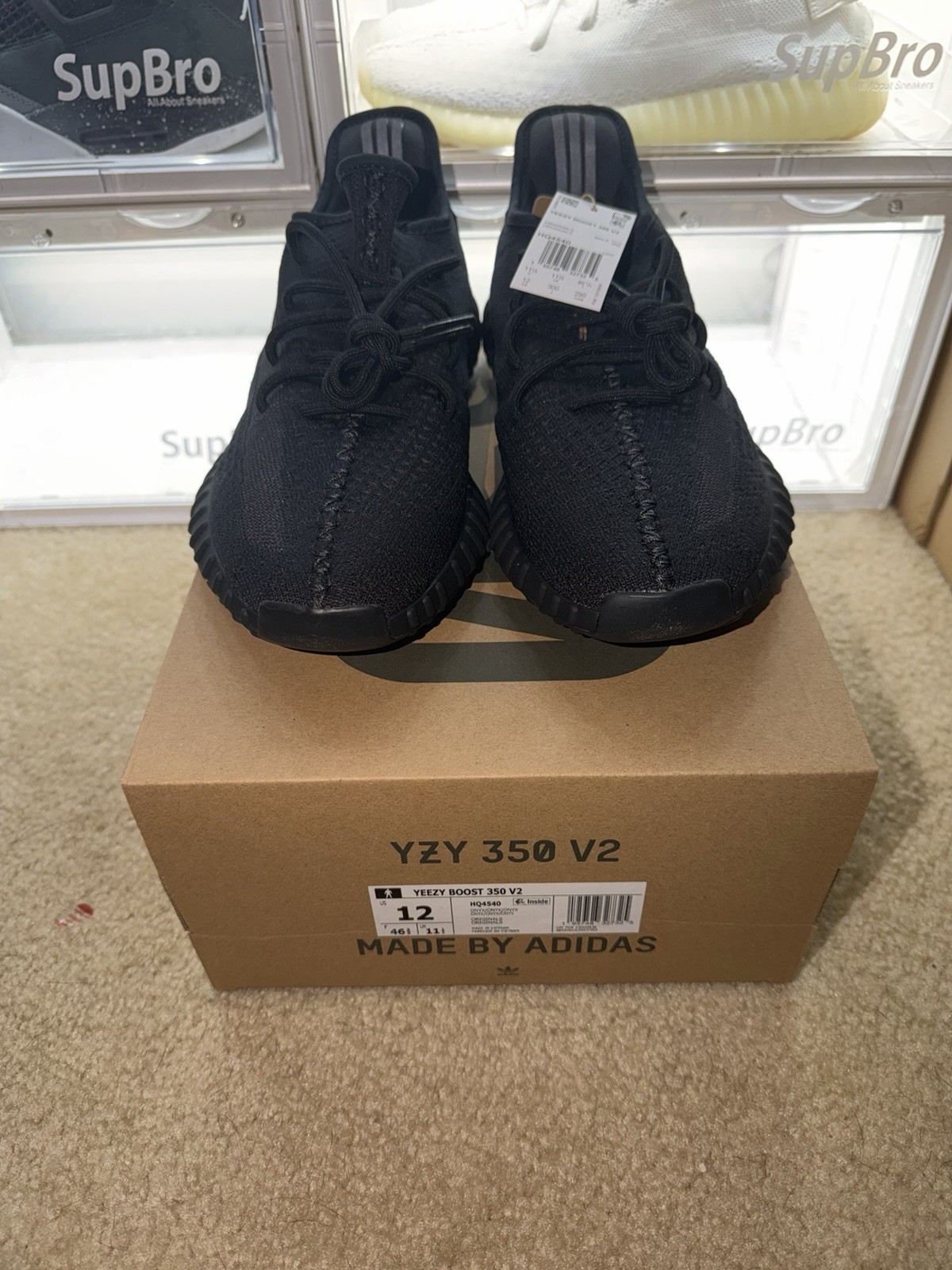 Yeezy Boost 350 V2 Onyx Size 12