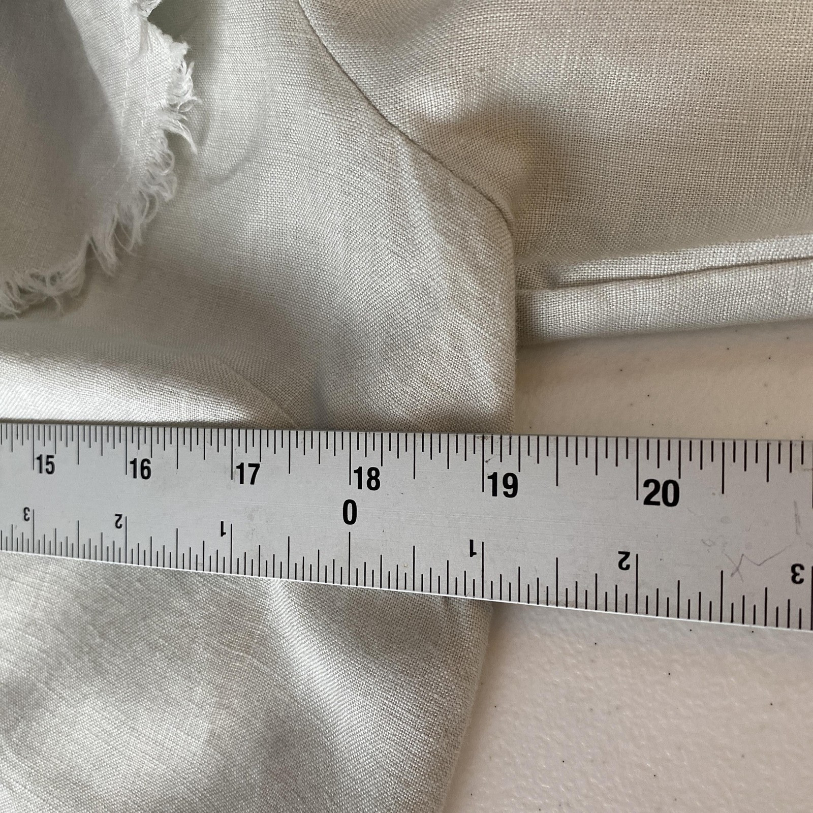 Grace Elements Blouse Womens 8 Gray 100% Linen Ruffle Tie Front Boho Art to Wear