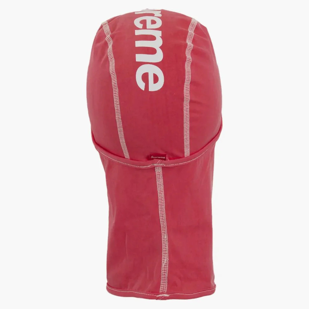 SUPREME HEAT REFLECTIVE BALACLAVA SKI MASK ONE SIZE RED COLOR FW24