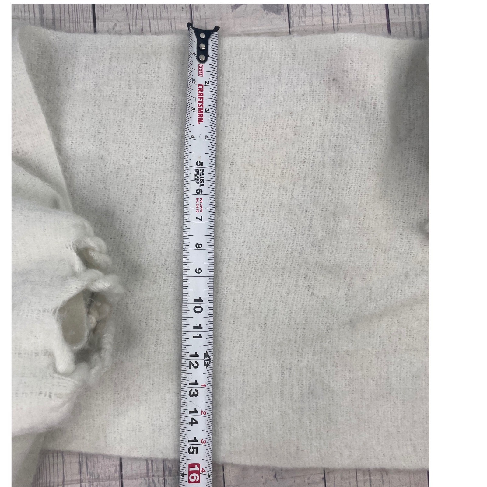 Womens Wool Viscose Blend Scarf Soft Warm Winter Fall Accessory 20/80 Wool/Vis