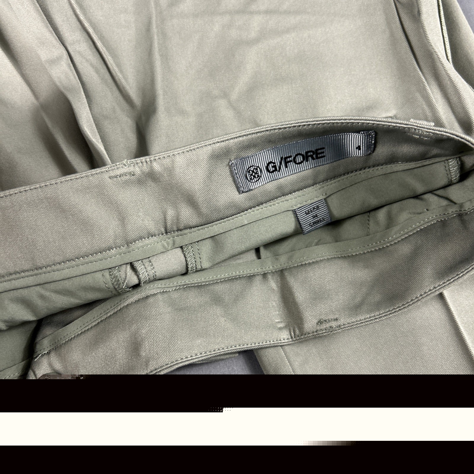 G/Fore G4 Womens Golf Pants Stretch Tech 4 Isle Green Nylon Spandex MSRP $195