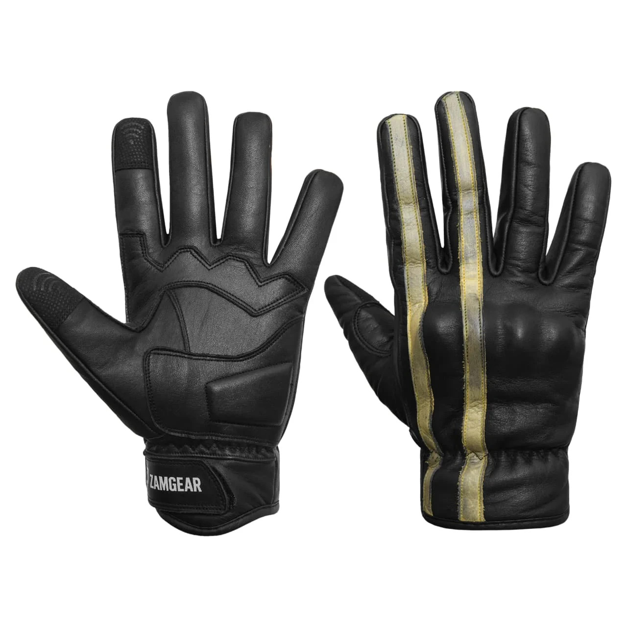 Riding Gloves Summer Motorcycle Leather Protective Touchscreen Biker Armor