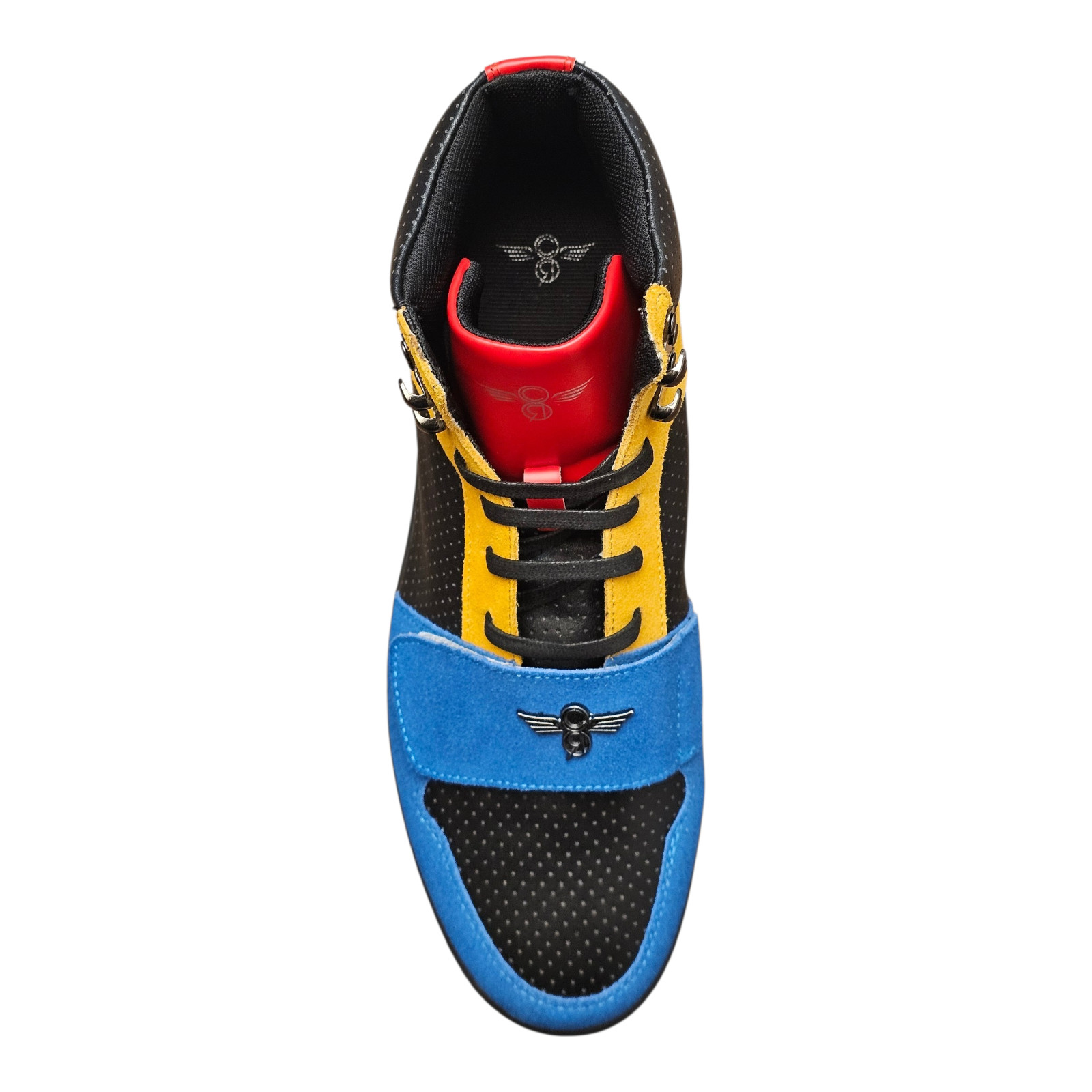 Creative Recreation Cesario Lux Men’s Shoes Black / Blue / Gold / Red Size 9.5