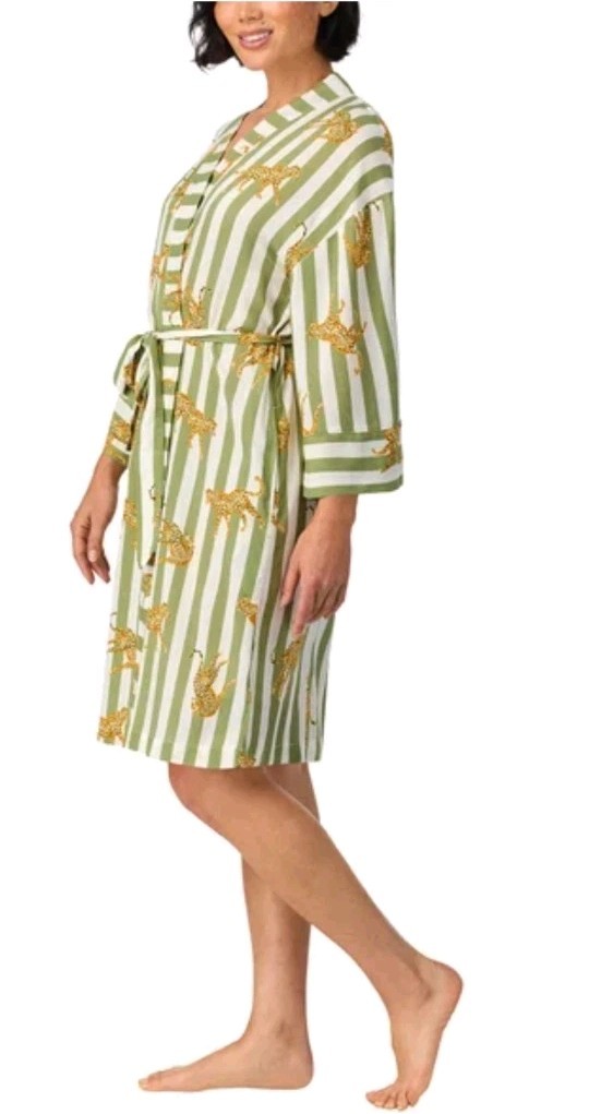 ROOM SERVICE LADIES’ WOVEN ROBE WITH POCKETS