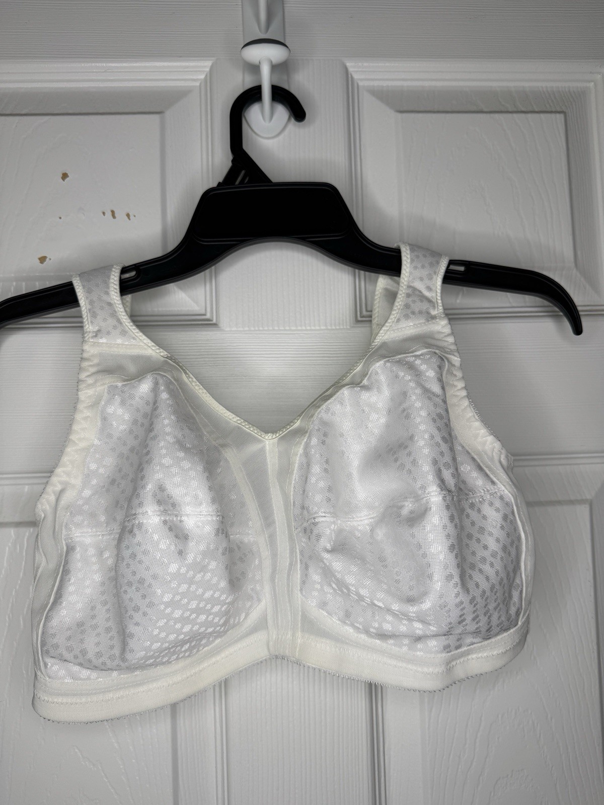 Just My Size White Wirefree Comfort Bra DD 40/90 Full Coverage Suppor