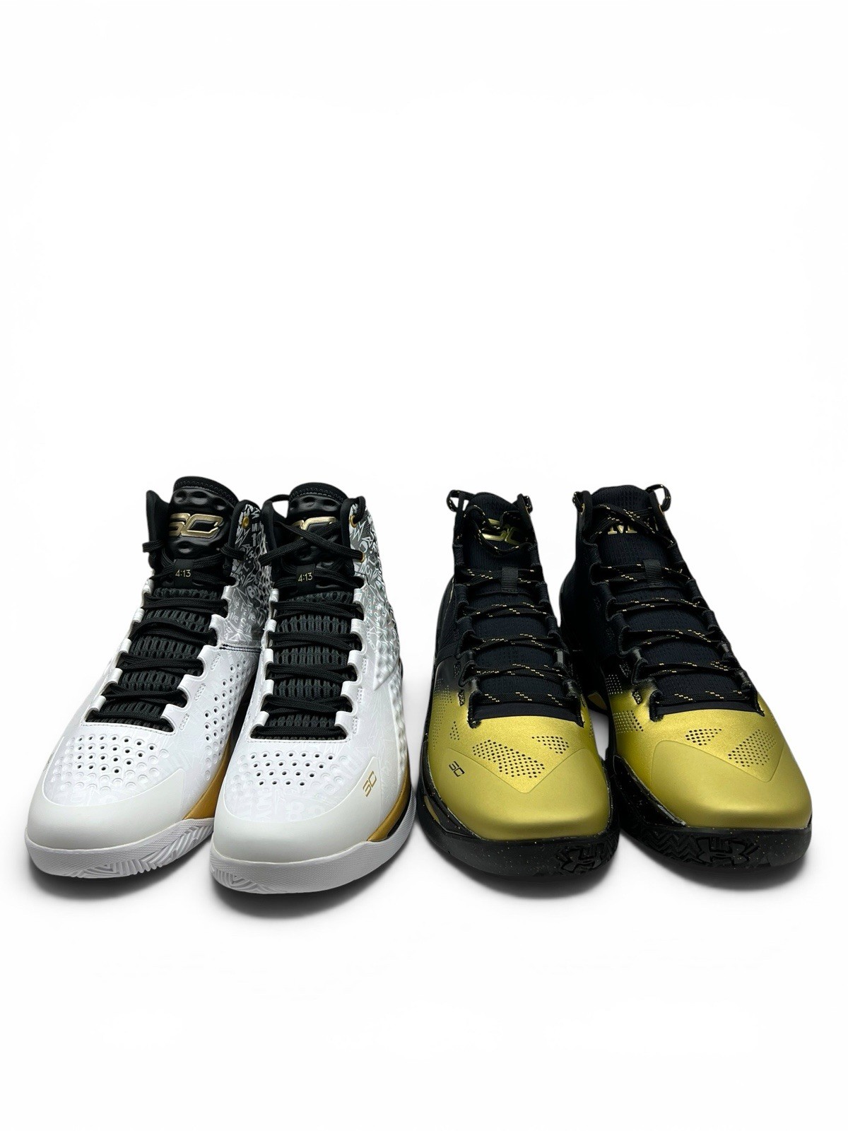 NEW Under Armour Curry Back 2 Back B2B MVP Pack Warriors Championship Sz 9.5