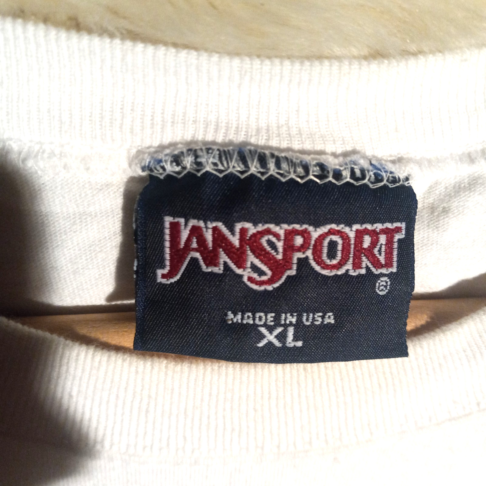 Vintage Notre Dame Air Force 1996 Jansport White T-Shirt XL College Football