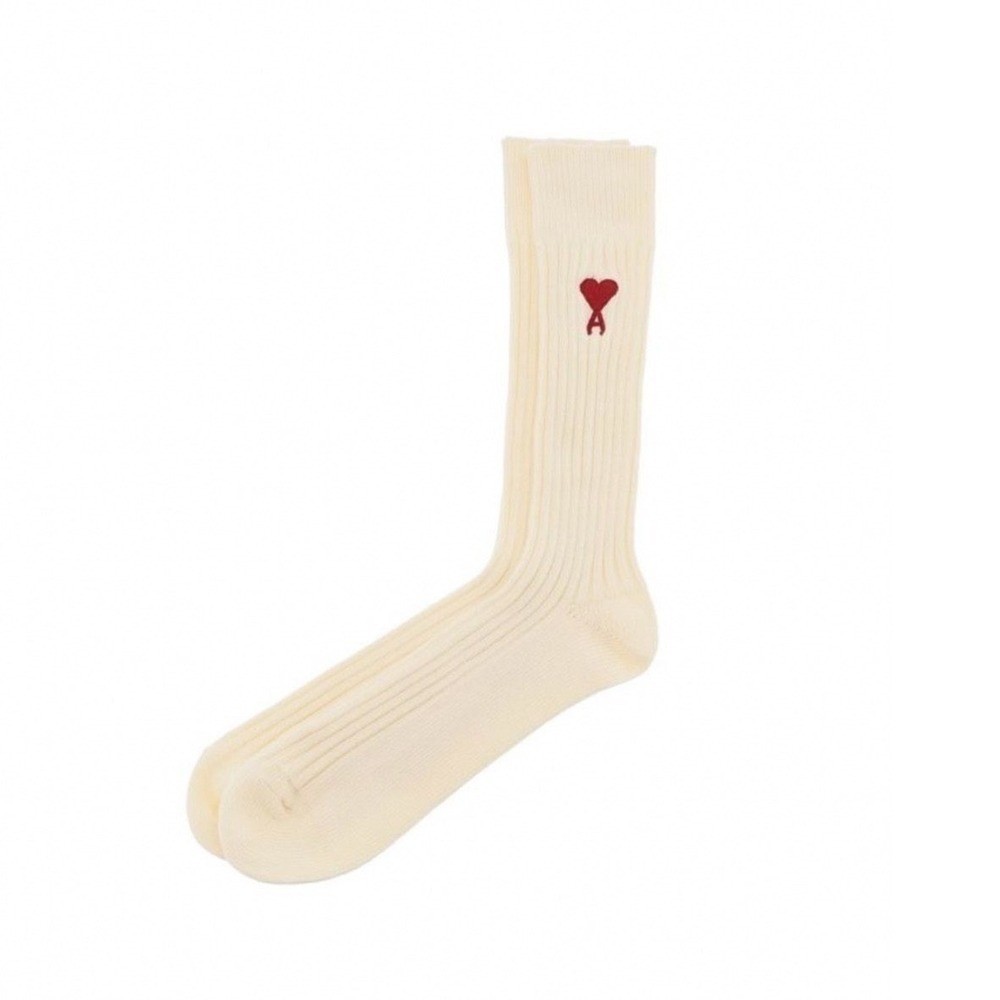 Ami Paris Socks 3 Pack Black Gray White Ami de Coeur Alex Mattiussi Men’s Medium