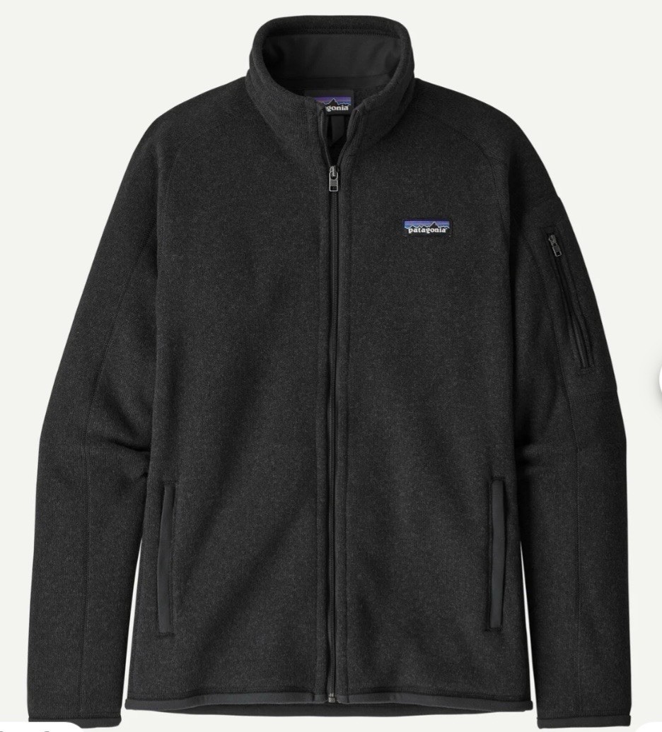 PATAGONIA Women’s Better Sweater Fleece Jacket Charcoal Size Small