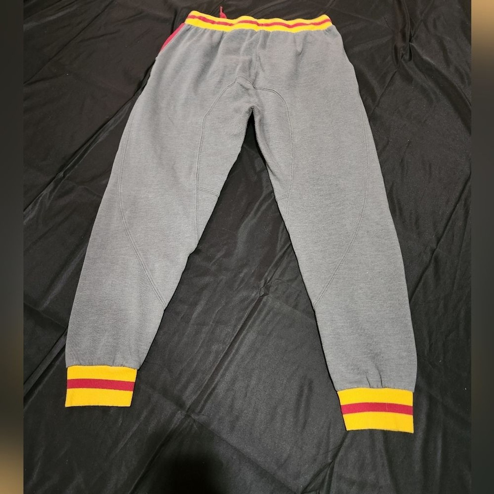 Warner Bros. Harry Potter Gryffindor Gray Joggers with Red and Yellow Accents L