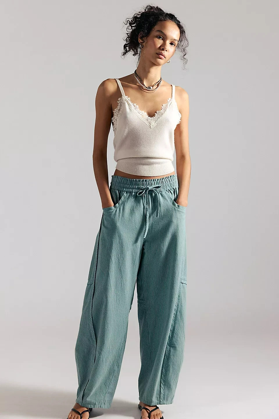 Freepeople – Something Good Pull-On Barrel Pants – Sale Off