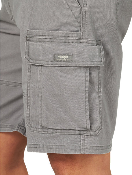 Mens Wrangler Cargo Shorts w Stretch Relaxed Fit Tech Pocket CHOOSE COLOR & SIZE