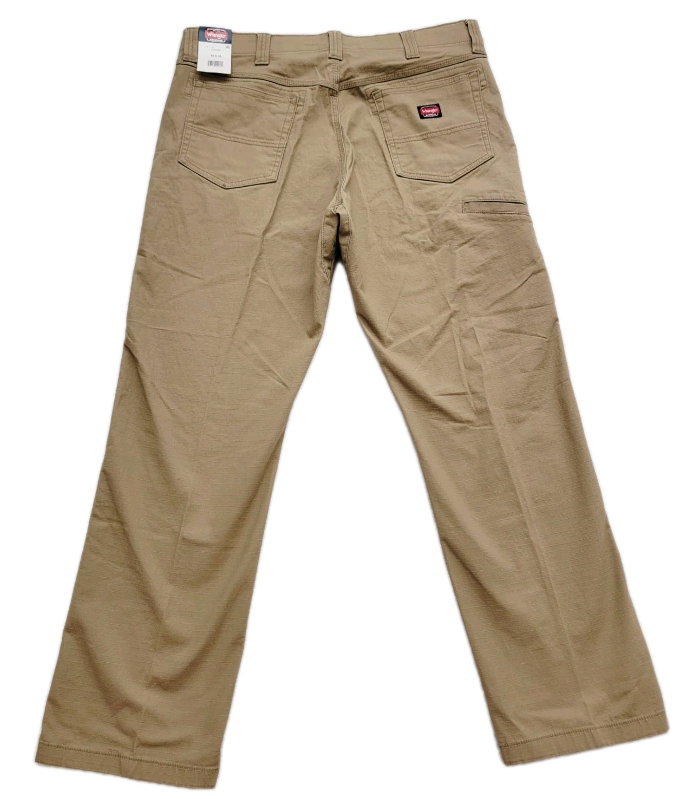 Wrangler Workwear Inspector Ripstop Work Pants Men’s 36×30 Khaki Regular Fit Tan