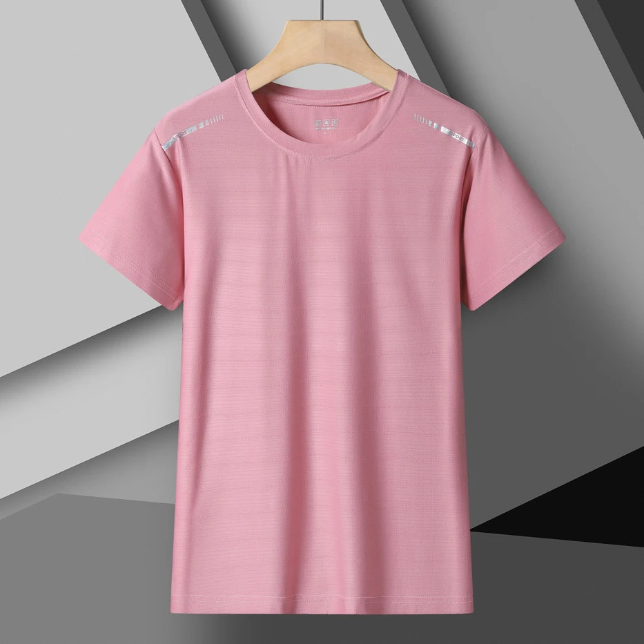 Women Reflective Running T-Shirt – High Elastic Breathable Quick-Dry Ice Silk Sp