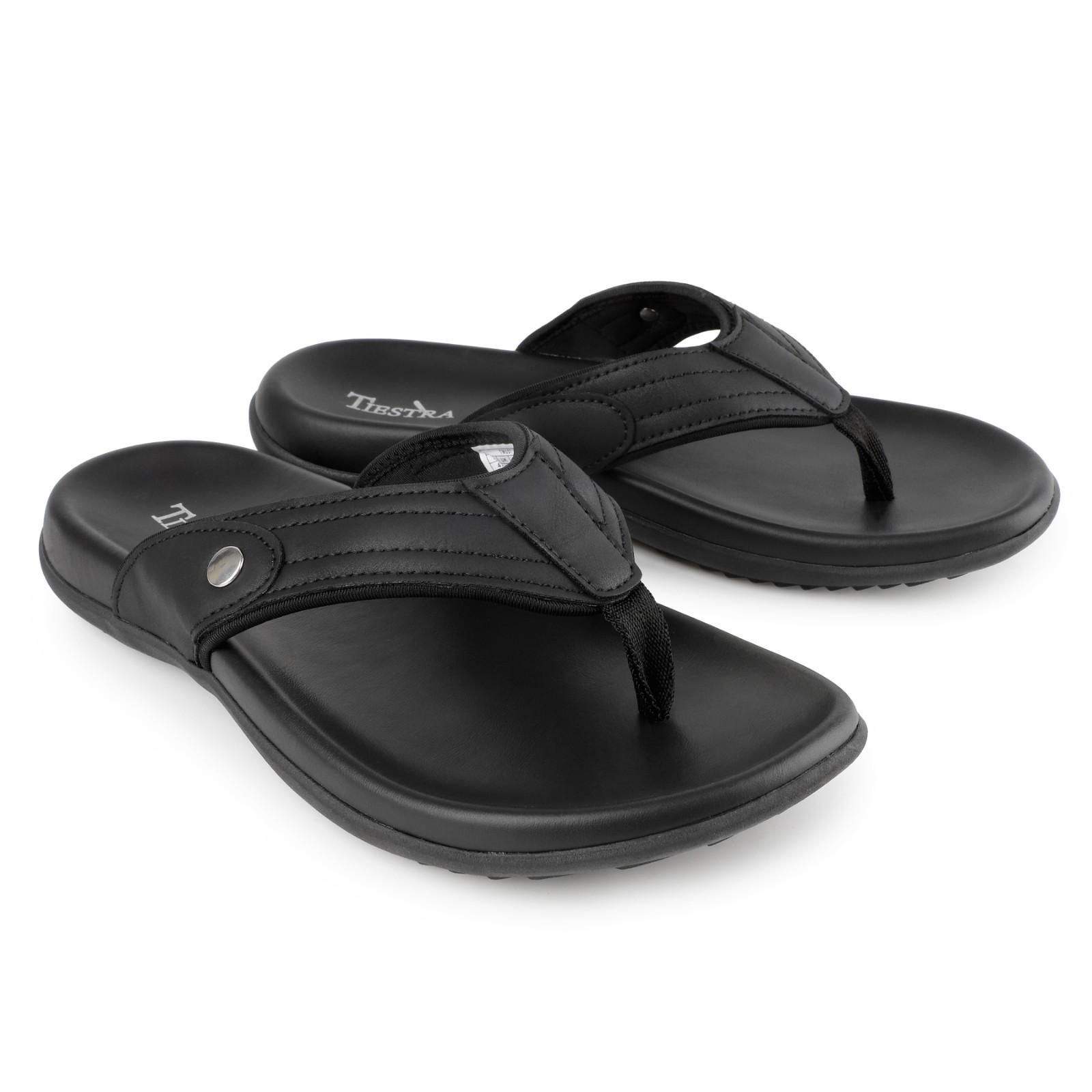 TIESTRA Super Soft Beach Summer Men’s Sandals Non Slip Flip Flops