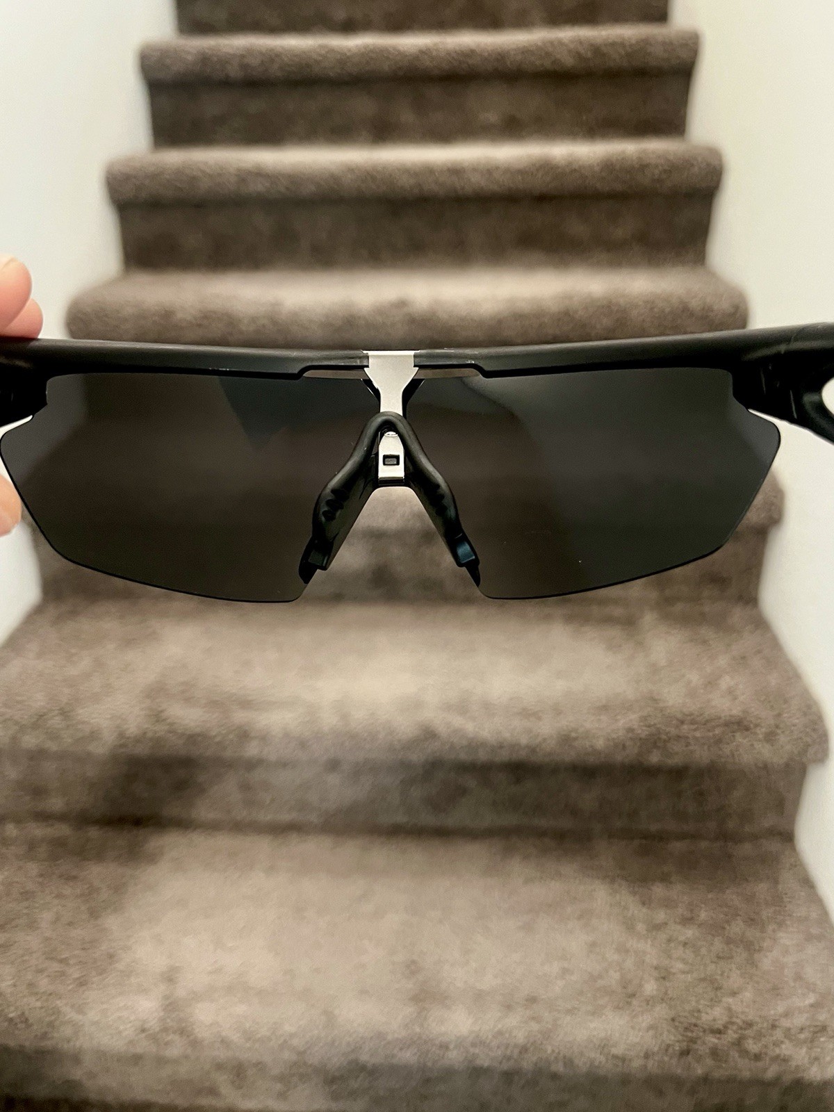 NWT Oakley Sphaera OO9403 9403 Black Deep Blue Prizm 130 One Size Fits All