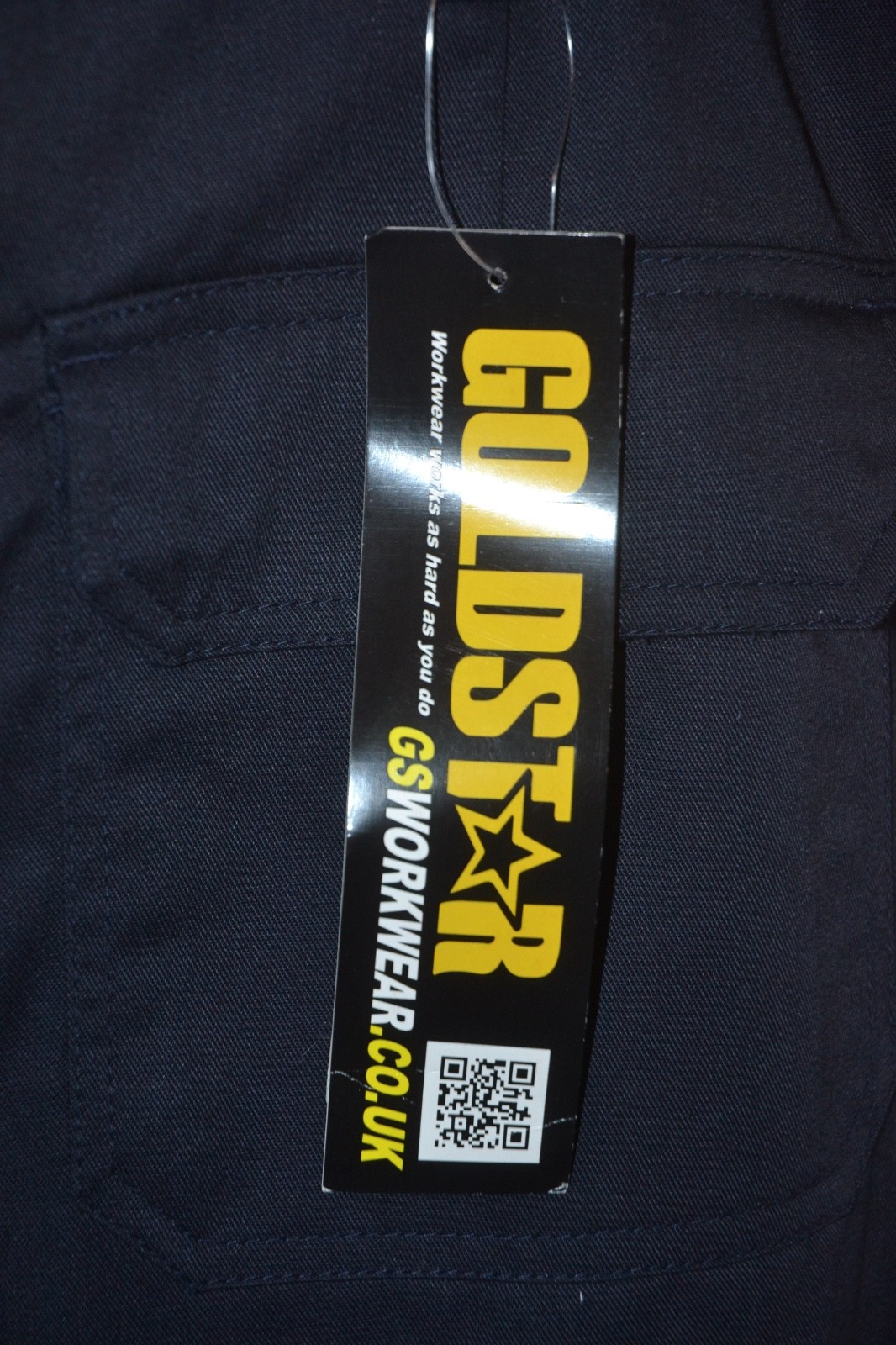 GOLDSTAR Mens navy blue work trousers W46 L30 BNWT