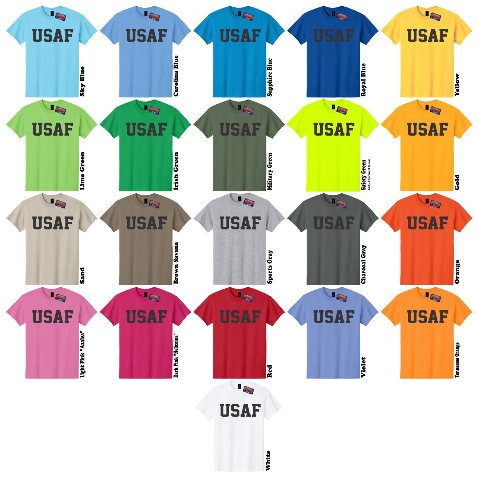 USAF AIR FORCE PT Shirt