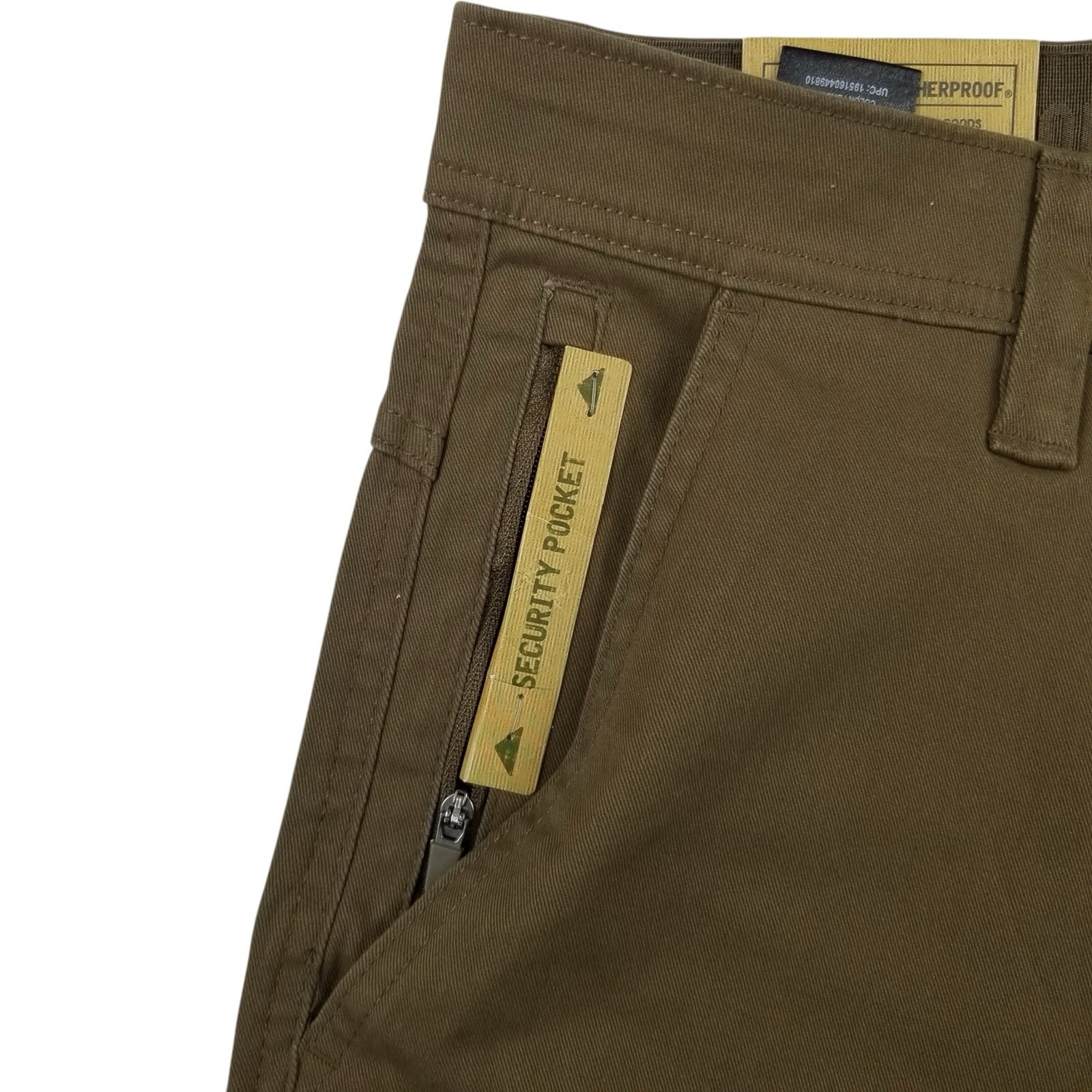 Weatherproof Men’s Brown Pants Stretch Fabric The Commuter Pants 32×32
