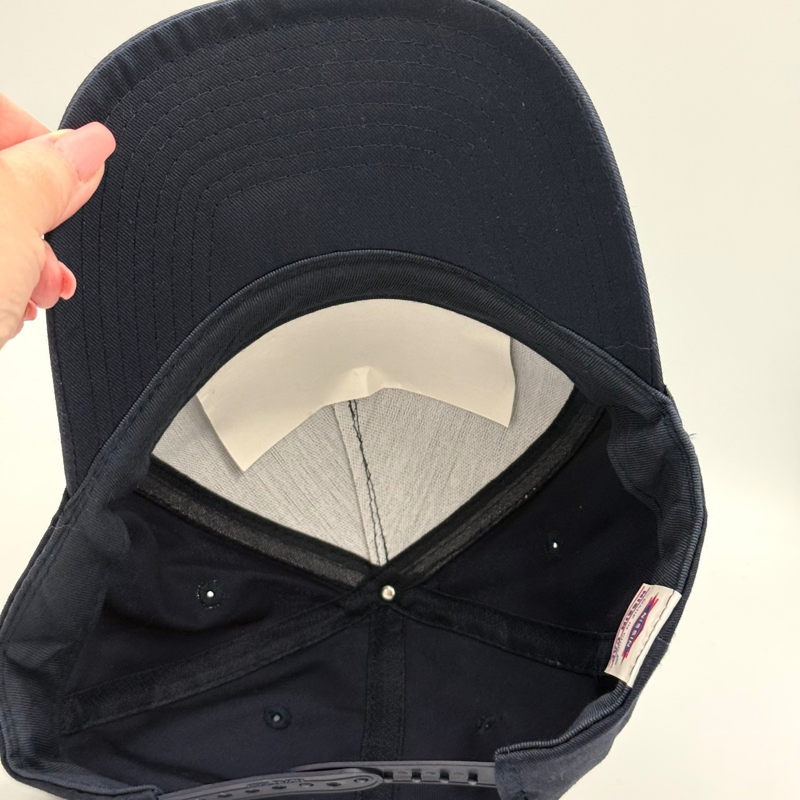 Red Bull Pit Stop Tour Hat Nissin Cap Baseball Snapback Navy Blue Racing Hat