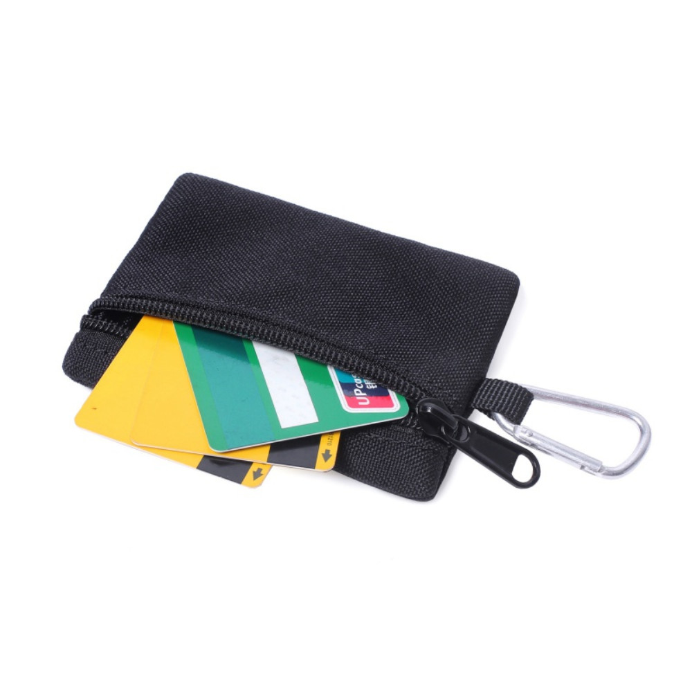Mini Key Card Holder Tactical Wallet Pouches Waterproof EDC Waist Bag Coin Purse