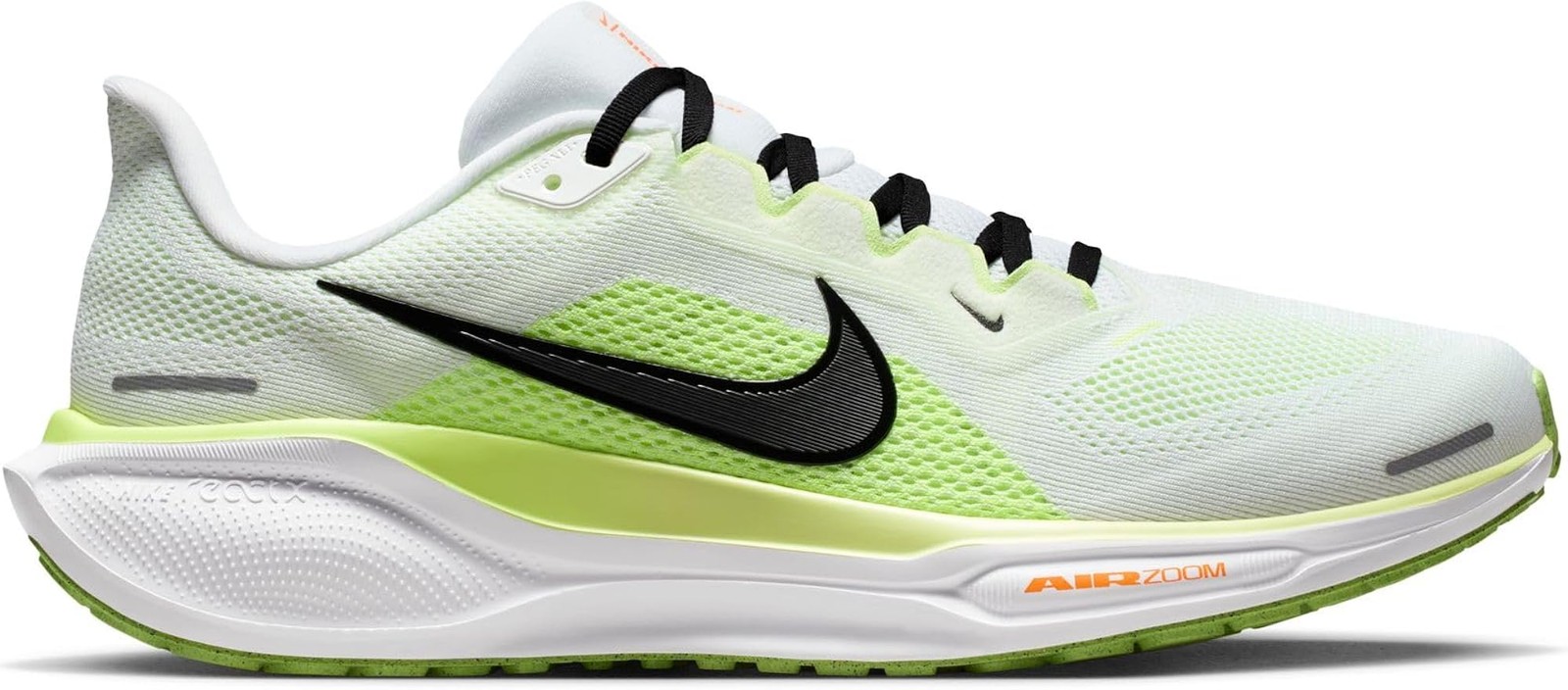 Nike Pegasus 41 Men’s Road Running Shoes (White/Volt Ice/Barely Volt/Black) Size
