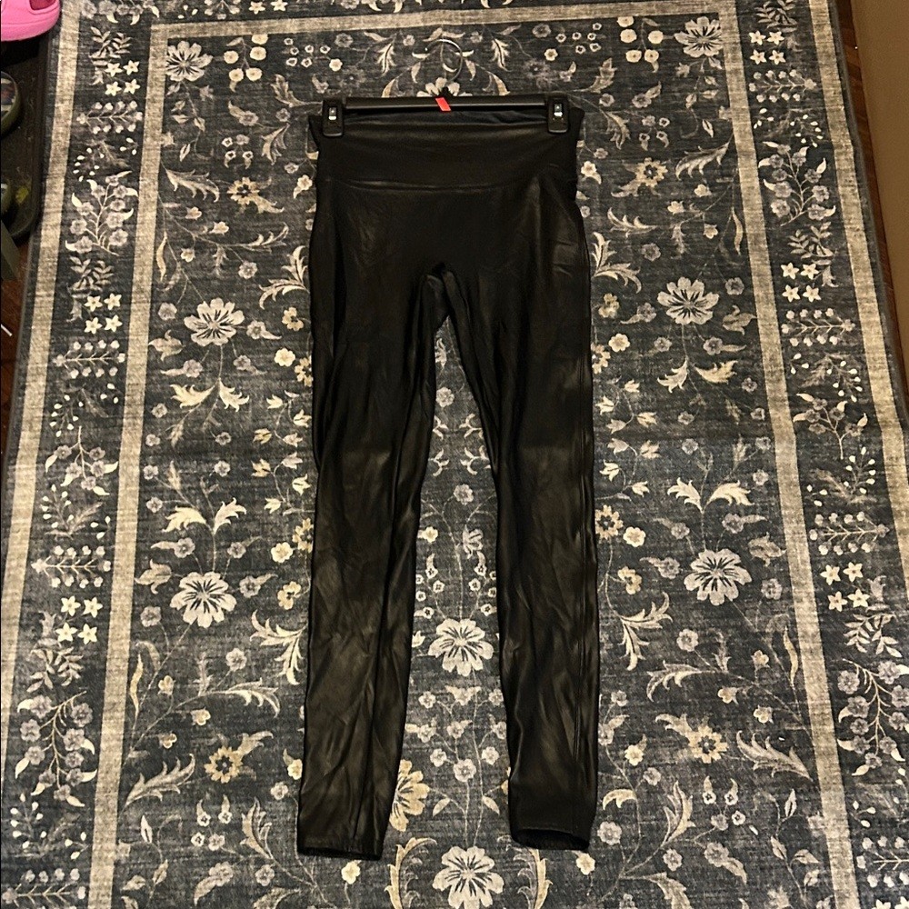 Spanx Faux Leather Leggings.