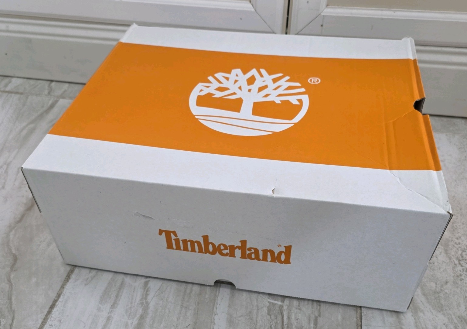 Timberland Used Premium Waterproof Light Beige Nubuck Men’s Boot Size 10.5