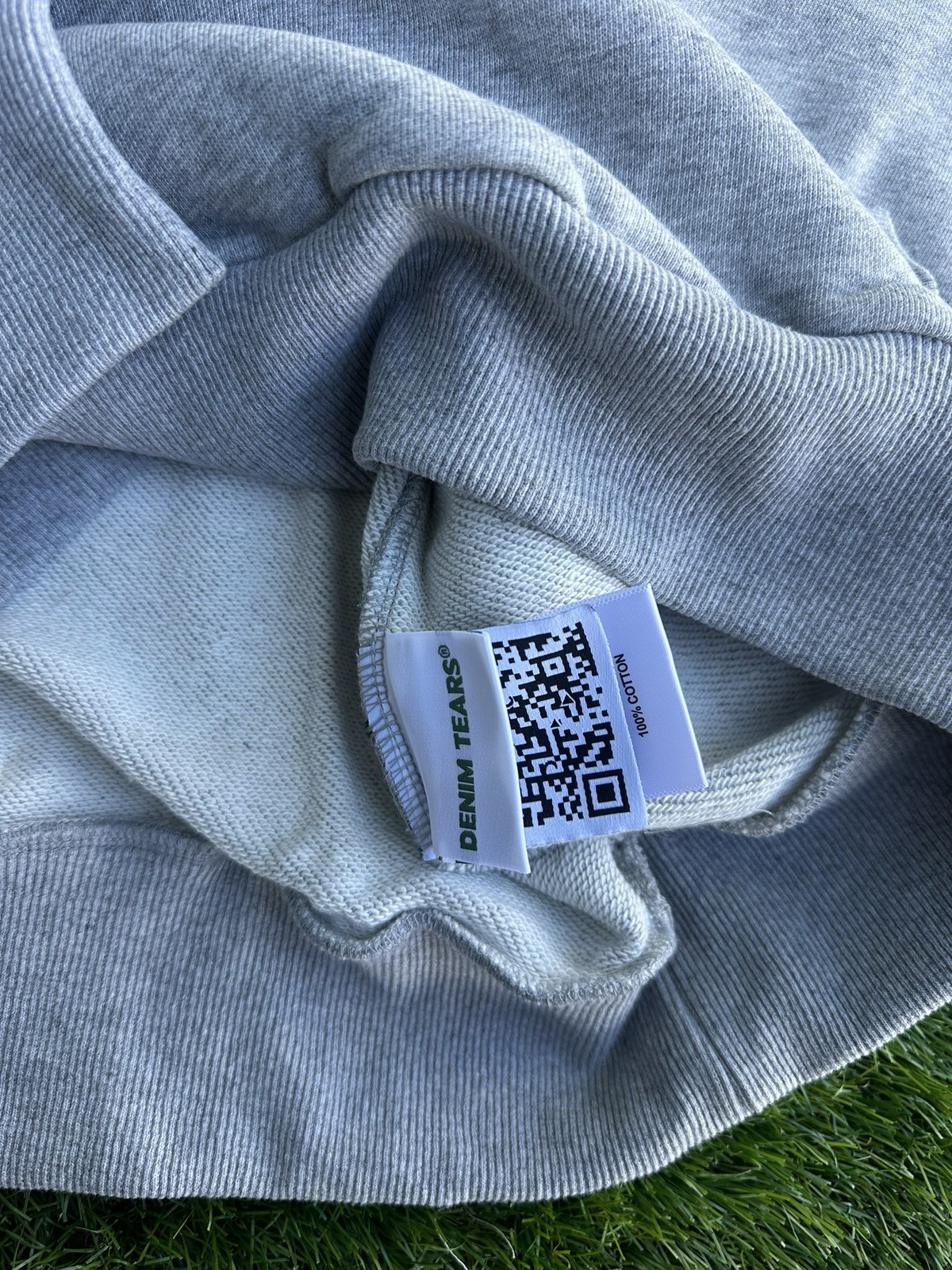 *BRAND NEW* Denim Tears “Gray” Hoodie – Ready To Ship🚚💨 (Size S)