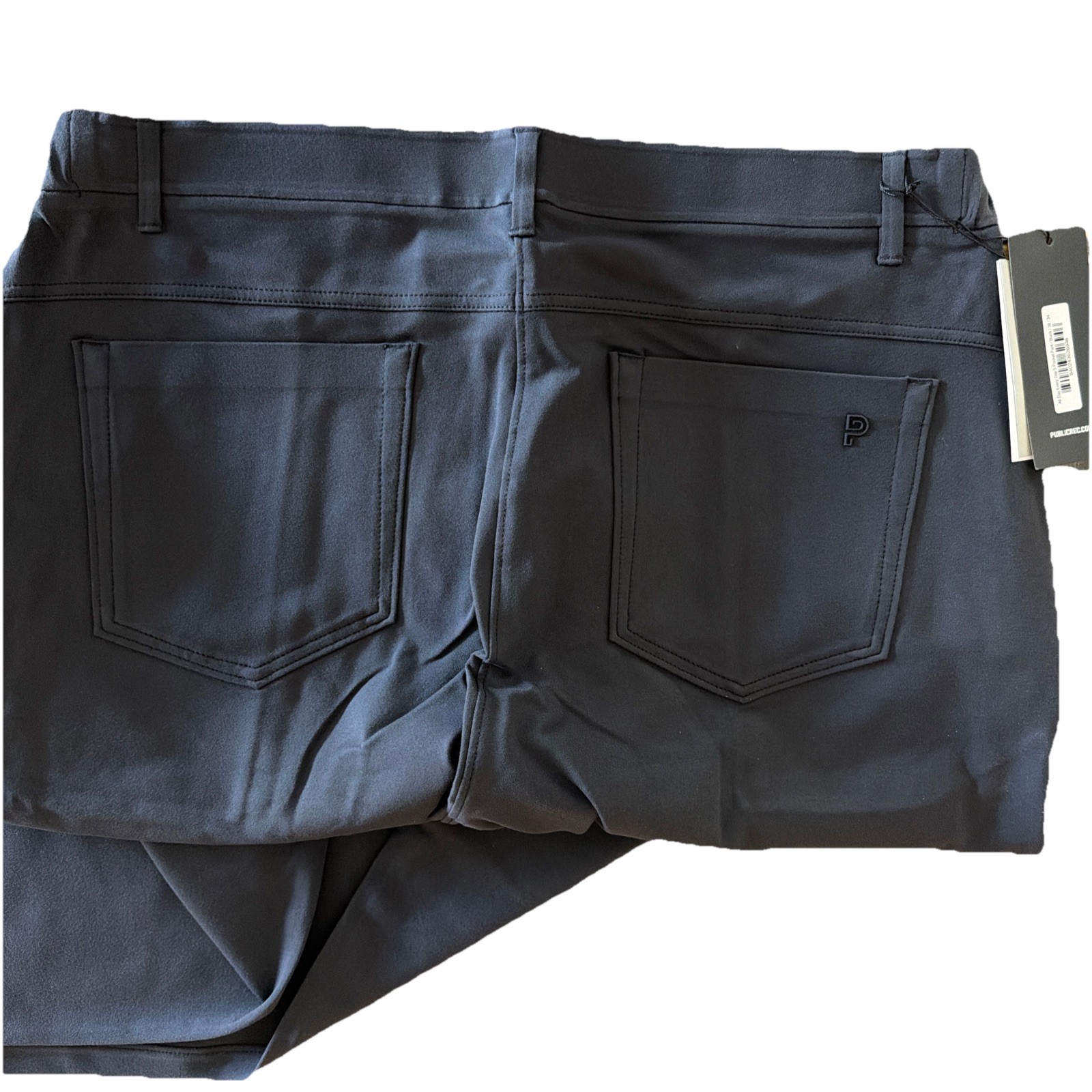 Public Rec All Day Every Day 5 Pocket Pants Mens 38×34 Tall Black Stretch