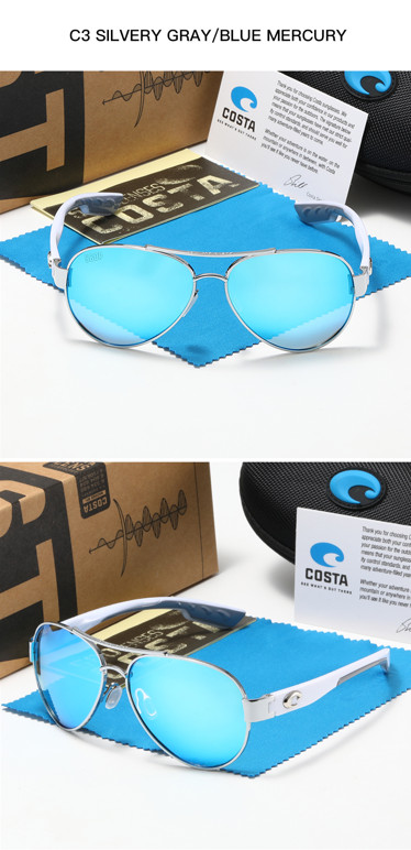 Costa Del Mar Tuna Alley All Color PolarizedLens Sunglasses