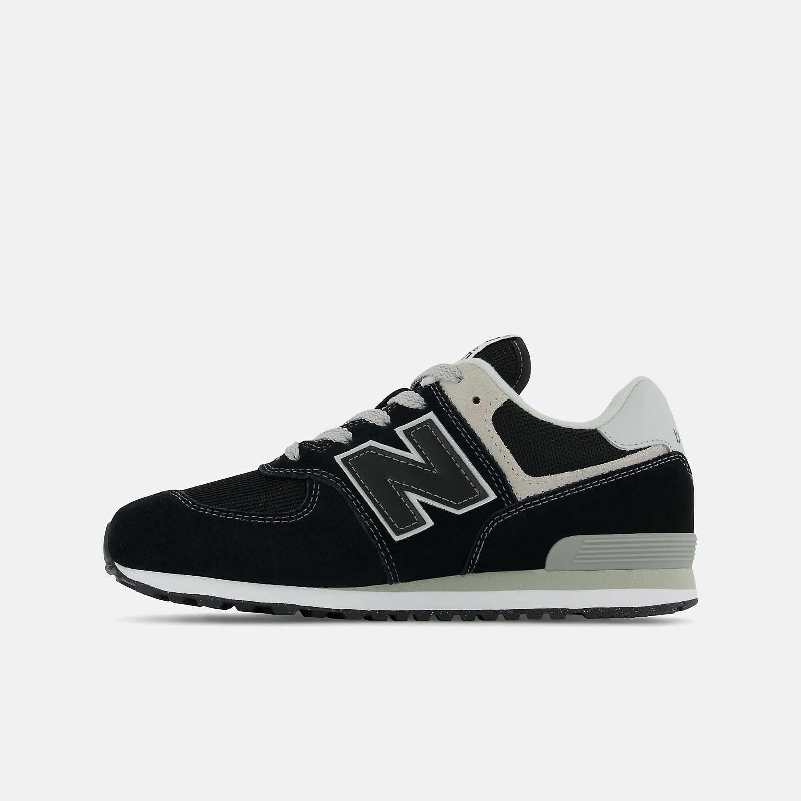 New Balance 574 Core Lace GS & Women’s – Authentic (US Size: Multi Size, BLACK)