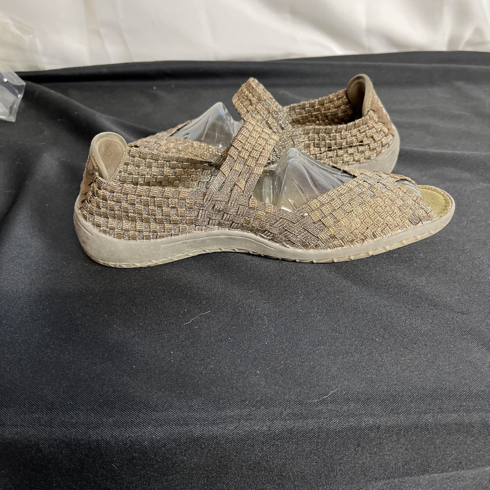 C C Resorts Bronze Metallic Stretch Runabout Size 40 US 9
