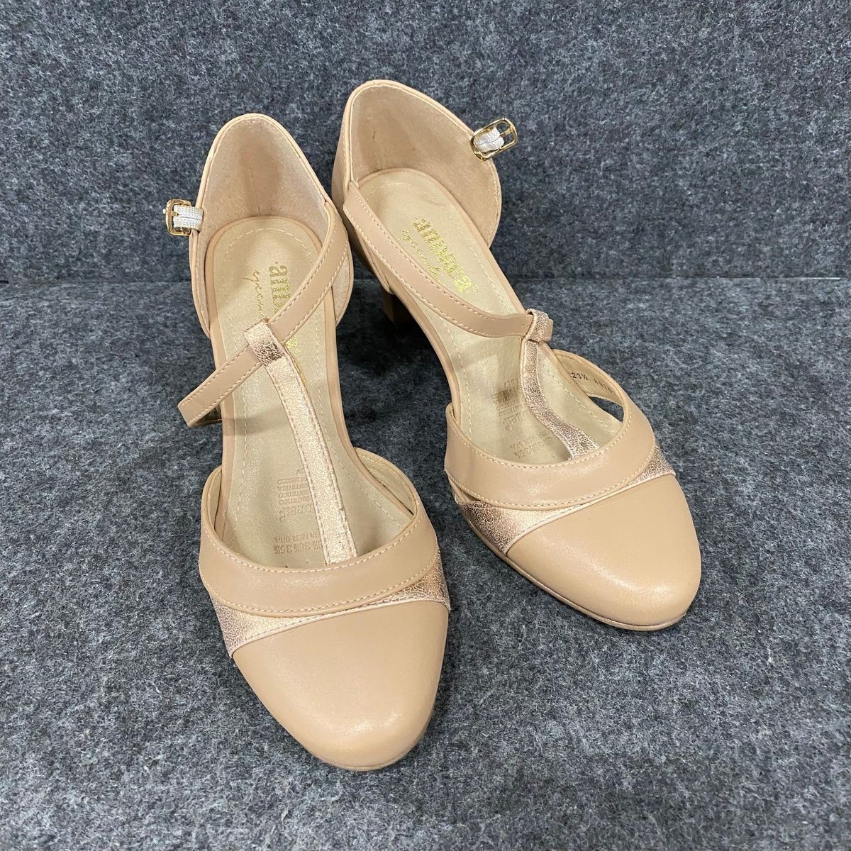 ANDREA Strappy Pump Heel Women’s Size US 6.5 Pink