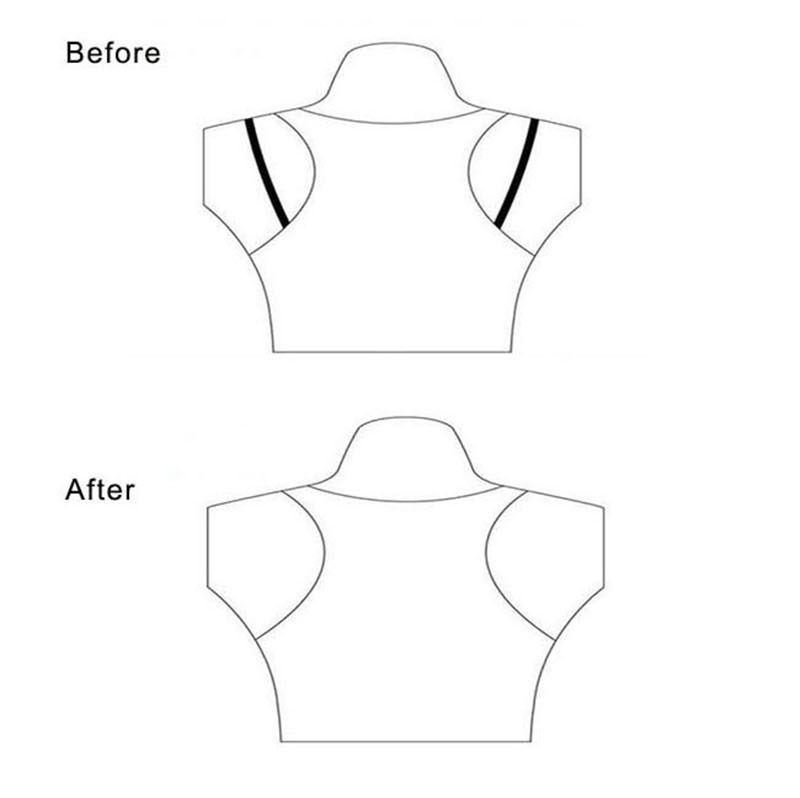 Double-Loop Bra Clips That Reshape Straps To Desired Comfort & Hassle-Free