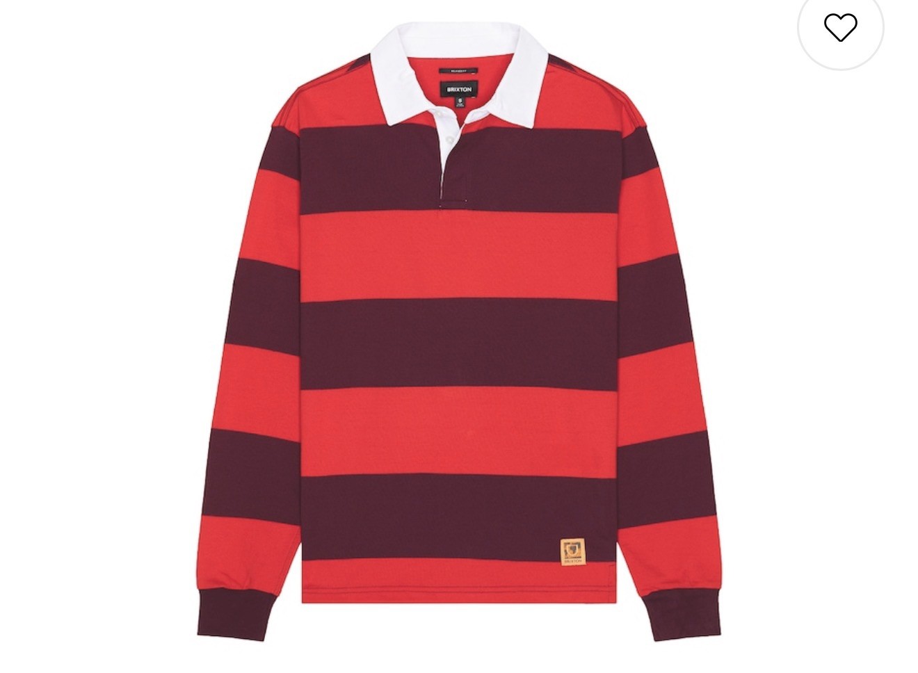Men Long Sleeve Teshirt Turn Down Collar Size M