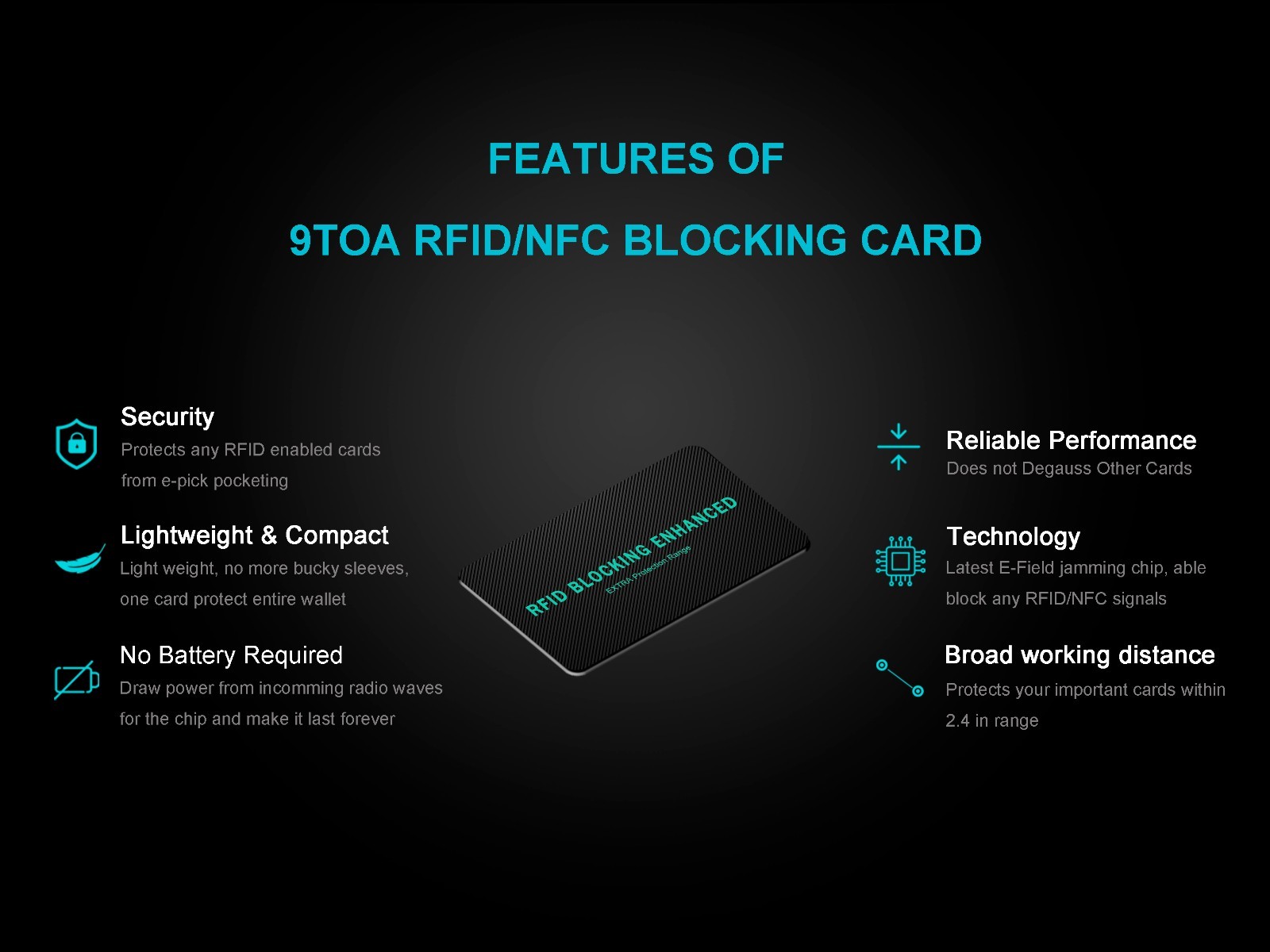 5/10/100 PACK RFID Blocking Card Contactless NFC Credit Card ID Protection Gift