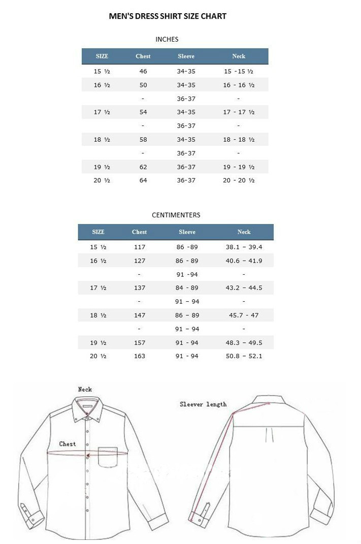 New Men’s Cotton Blend Dress Shirt with Tie and Handkerchief 22 colors 21