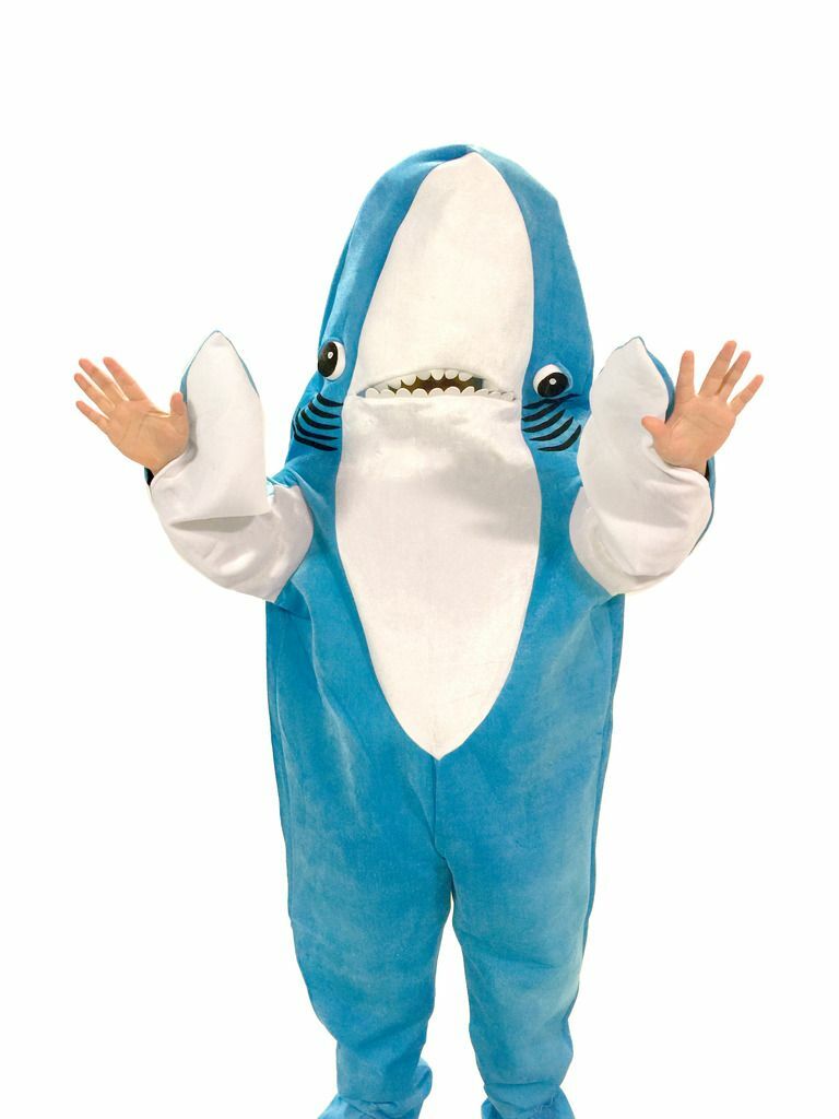 Adult Music Football Performance Katy Perry Shark Jumpsuit Funny Cosplay Costume