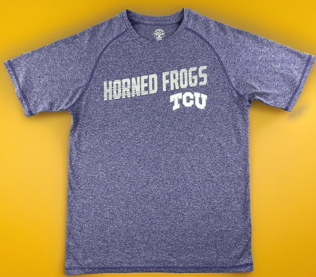 TCU Horned Frogs Purple T-shirt Medium Rivalry Threads 91