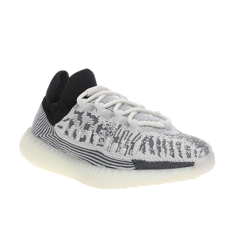 adidas Yeezy 350 V2 Cmpct Slip On Youth Boys Grey Sneakers Casual Shoes IG9608