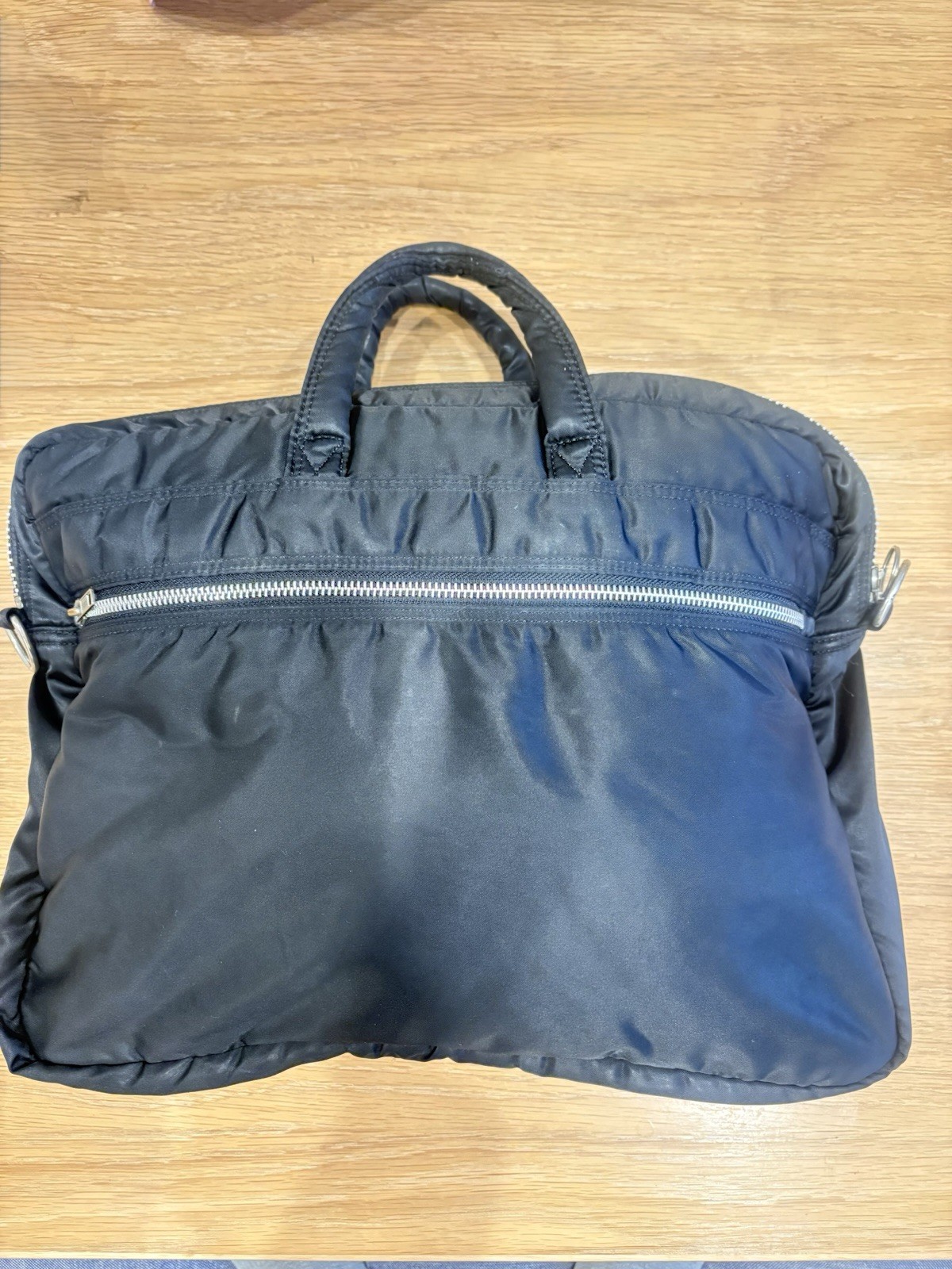 PORTER TANKER 2Way Briefcase Black Nylon Business Bag A4 Yoshida Japan