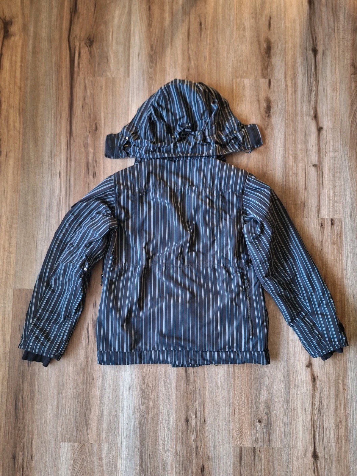 EMPYRE Womens Ski Jacket Coat Black Size Medium 10.000 MM Removable Hood