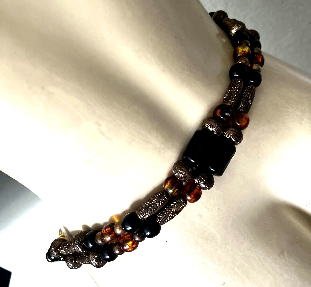 BEADED Chain Belt BOHO ONESIZE SEE PICTURE