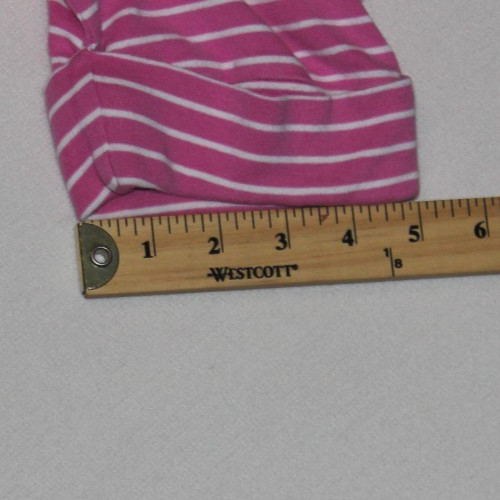 Lauren Ralph Lauren Blouse Women’s Size 1X Pink White Striped Short Sleeve VTG